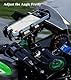 BRCOVAN Motorrad Gabelvorbau Handyhalterung mit Vibrationsdämpfer, Verstellbar Motorrad Handyhalter, Anti-Shake, für 5,4 Zoll - 7,2 Zoll Smartphones