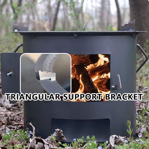 Rocket Stove réchaud d'extérieur en fer idéal pour le camping sauvage - 5