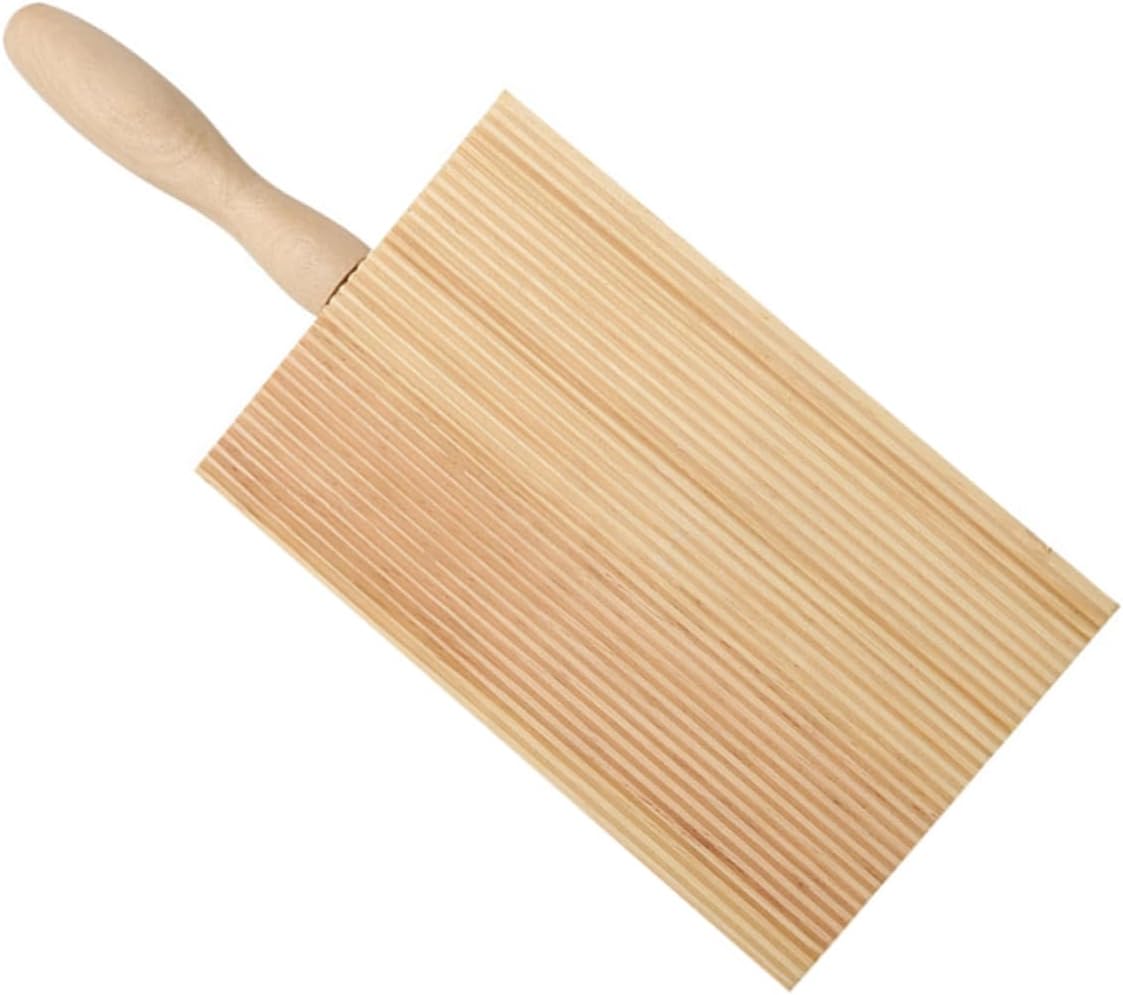 Wooden Ridged Pasta Boards Convenient Gnocchi Board for Home Xmas