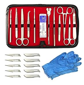 Oiakus 22-teiliges Sezierset Biologielabor QQ0039