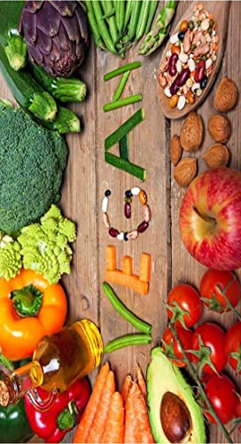 Mani Textile - Tapis de Cuisine Vegan Dimensions - 50x75 Cover