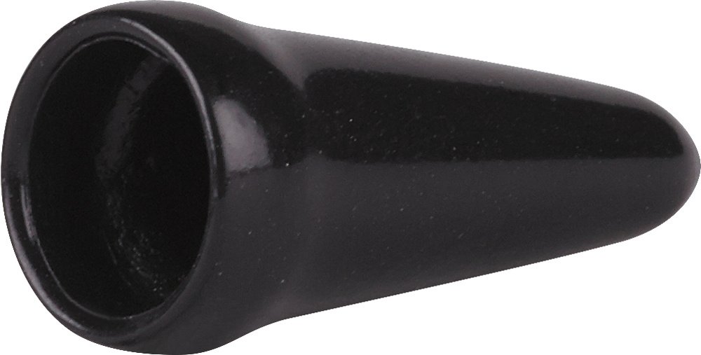 High Temp Vinyl Tapered Plugs - High Temp Vinyl Tapered Plug (TP9212T) Material: Black Vinyl MOCAP TPC9212T-05 (qty102)