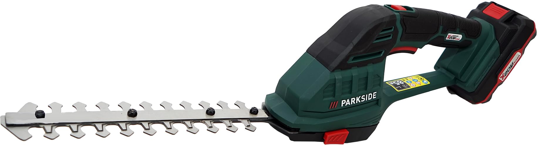HEADNMORE® Bundle - Parkside® 20V 2in1 Akku Strauchschere PAGS 20 +Schlüsselanhänger (inkl. 1x2Ah Akku)