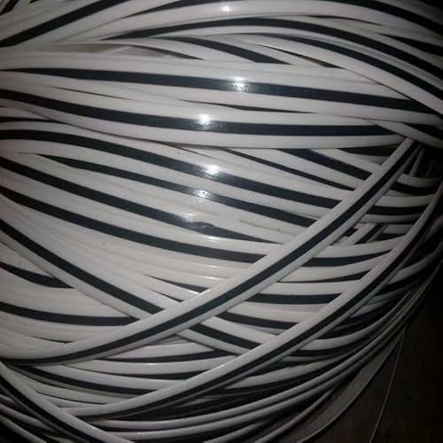 Moreih G Plastic Rattan Wicker Repair Material Kit, 500 Plastic Woven Rattan Repair Material For Outdoor Arden Pationiture, Radient Flat Synthetic Rattan Plastic Rattan