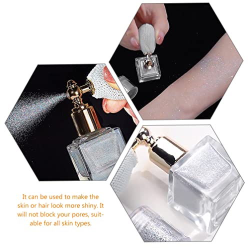 Spray De Maquiagem Spray De Brilho Para Cabelo Brilho Facial Laca Glitter Brilho De Cabelo Spray De