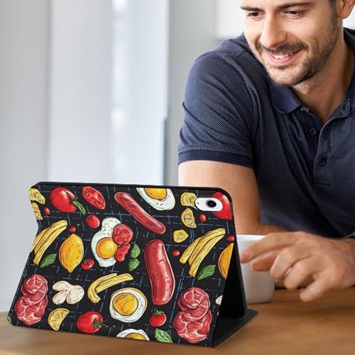 Coque fine pour iPad 10e g&eacute;n&eacute;ration prot&eacute;geant des rayures avec support int&eacute;gr&eacute;