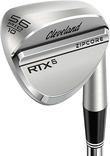 Miniatura 18 de Cleveland Golf Cuña RTX 6 Zipcore Satén negro