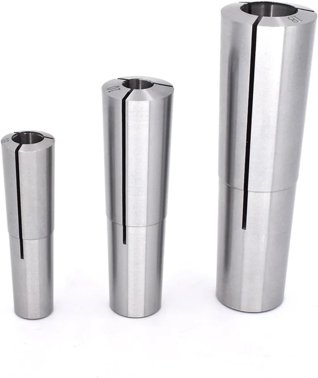 1pcs Morse collet #3 thread M12 MT3 tapper collet morse precision spring collet 3-20mm 1/4 1/8 1/2 for CNC machine milling(MT3-3mm-M12)