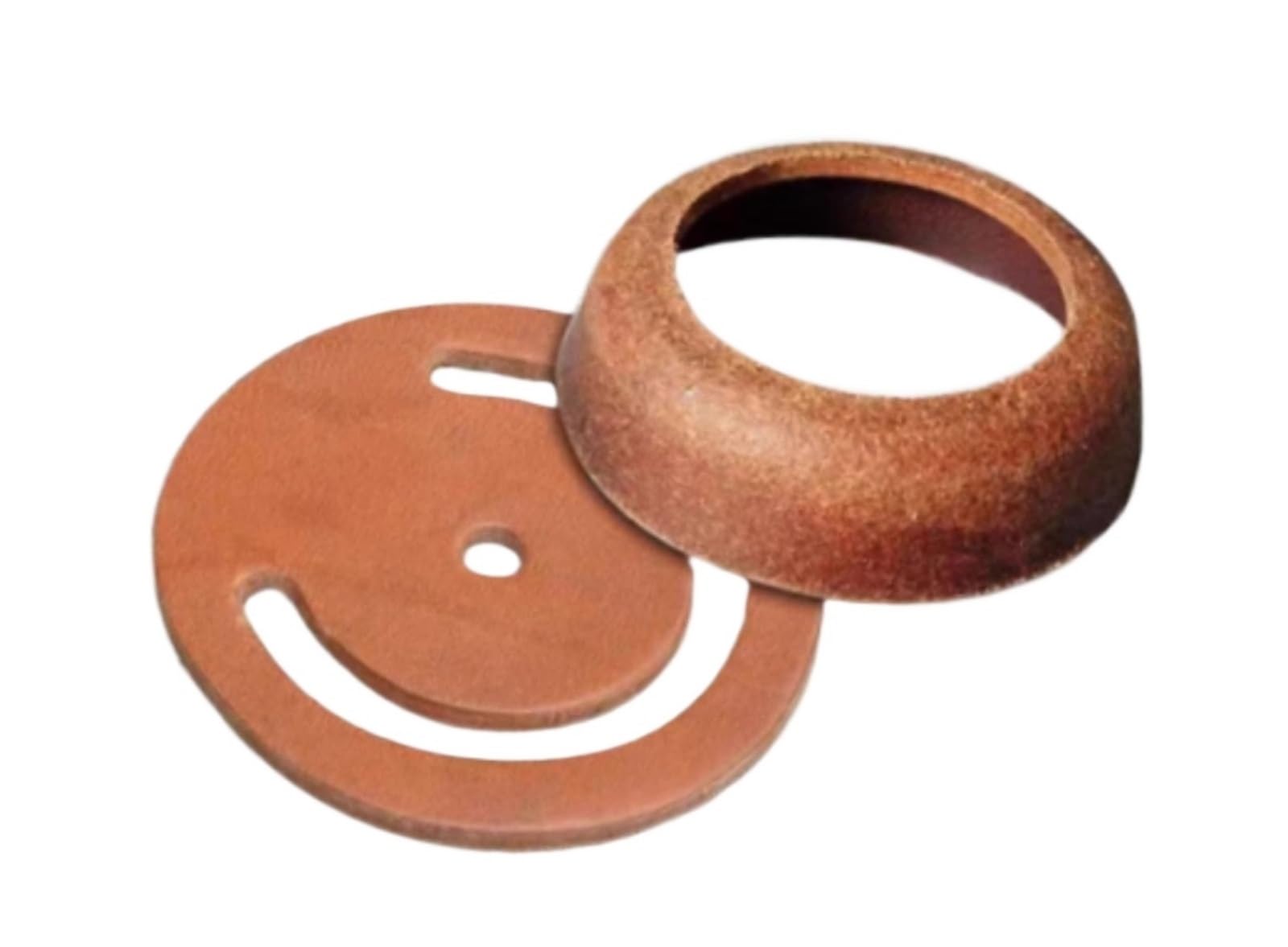 2set Pitcher Pump Well Kit Replacement Parts Lower Valve Leathers and Leather Cups for Hand for Repair Maintenance(A)