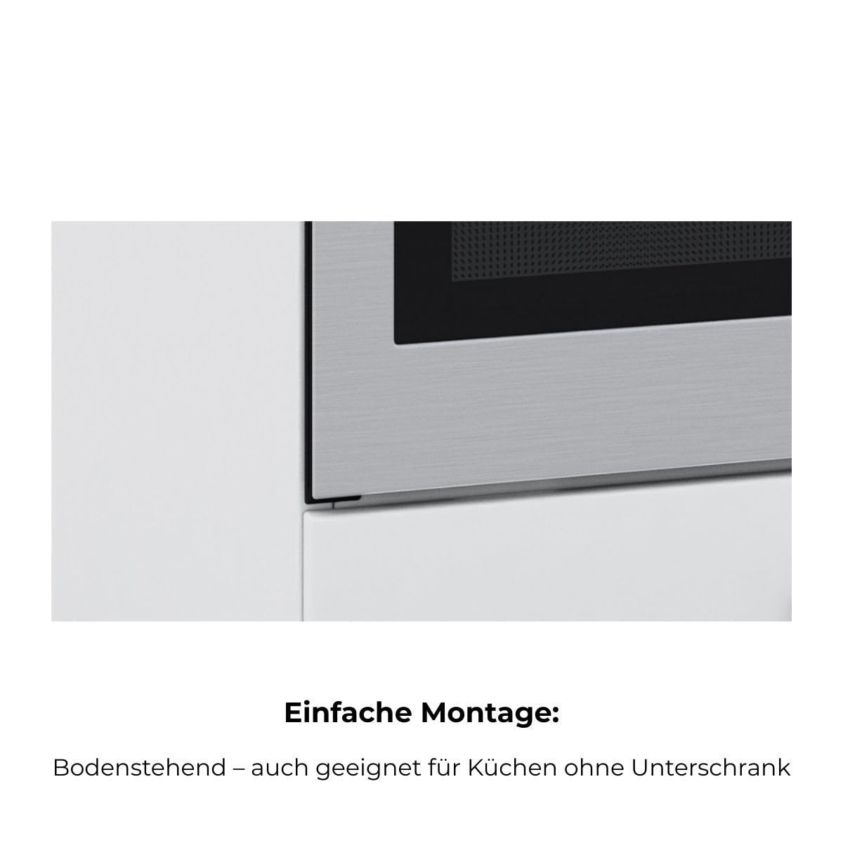 Backofenschrank für Einbauherd 60 cm weiß Unterschrank Backofen Herd