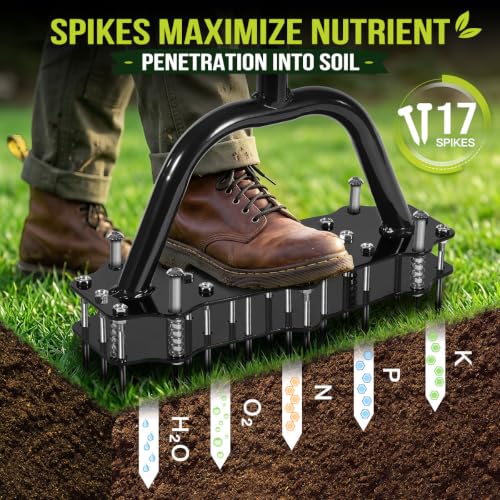 Manual Lawn Aerator Tool - image 3