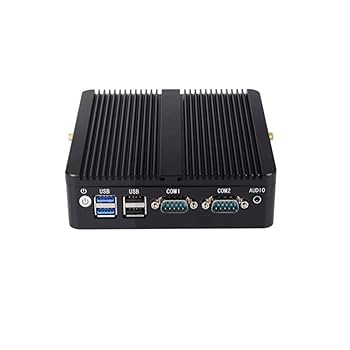 Amazon.co.jp: ベアボーンPC小型PC /2LAN 2RS232 Celeron