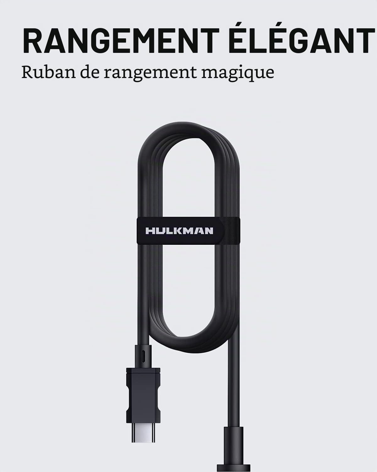 Hulkman SC1.0 Chargeur mural 65 W, charge rapide pour démarreurs Alpha et Alpha Pro Series