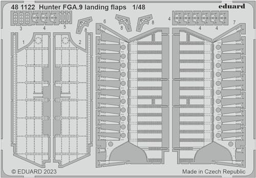 Volets Hunter FGA.9 Airfix Eduard 481122 pour votre atelier modélisme
