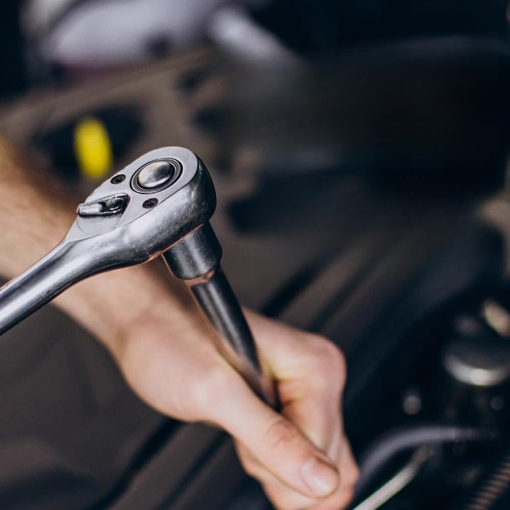 4-Piece 1/4" Drive Extension Bar Set - 2", 4", 6" Extensions & Universal Joint Socket