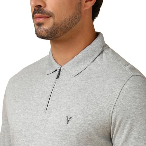 Image of Van Heusen Men's Cotton Regular Fit T-Shirt