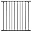 Bonnlo Tall Gate One-Panel Extension, Black