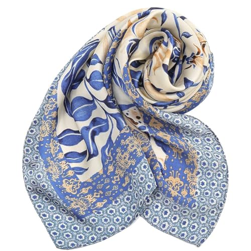 Women Head Hair Scarf-Satin Silk Scarf Soft Sleeping Hair Wrapping Night 27.5"3