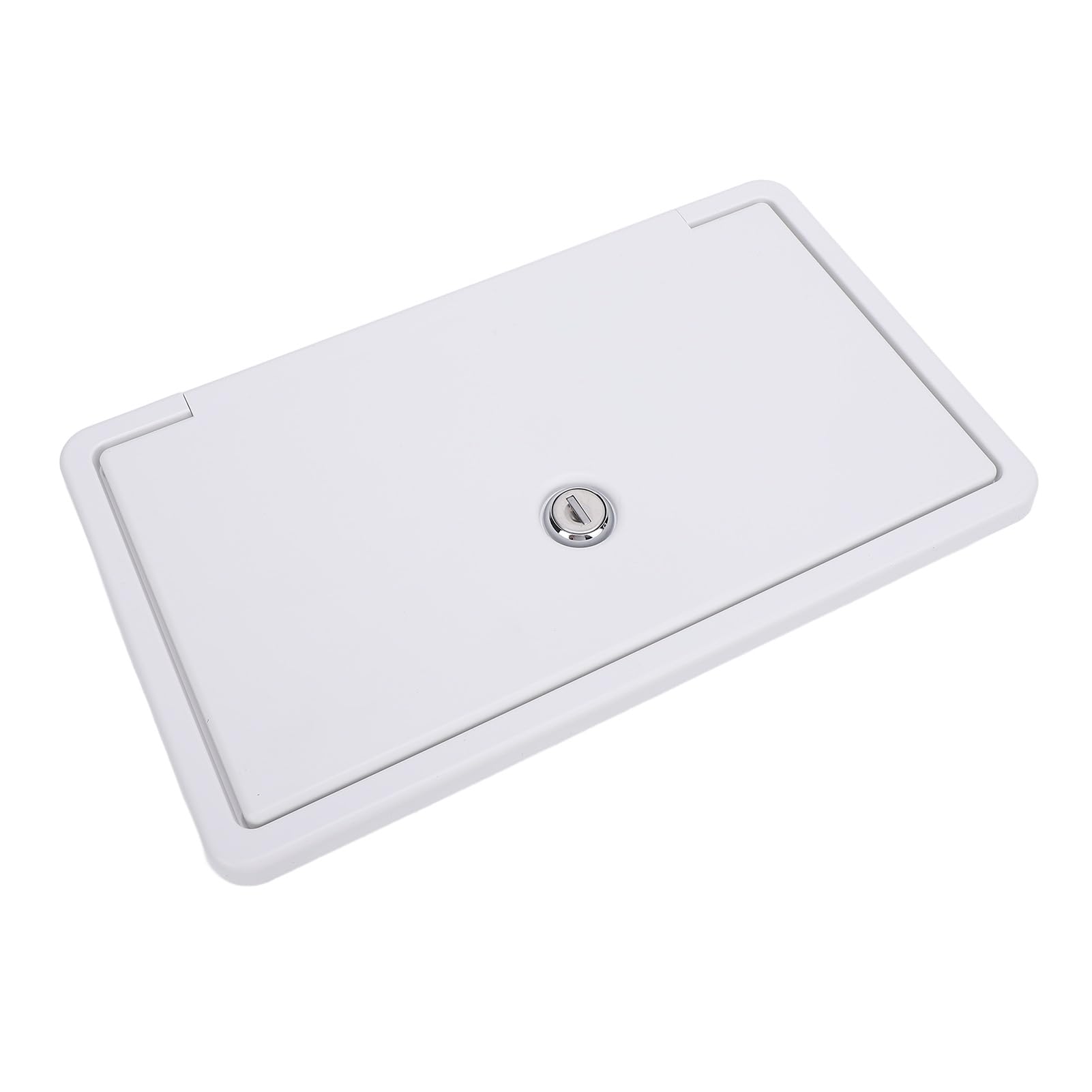 Wohnmobil Gepäcktür mit Sicherheitsschloss, ABS-Aufbewahrungsfach 266x156x48mm geschlossene Ablagebox für Werkzeuge und Zubehör, passend für Campingwohnmobile und Reisemob