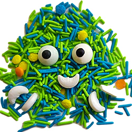 Image of Serapheena Sugar Sprinkles - Monster's Ball, 100g | Cakes and Cupcakes Decoration Kit