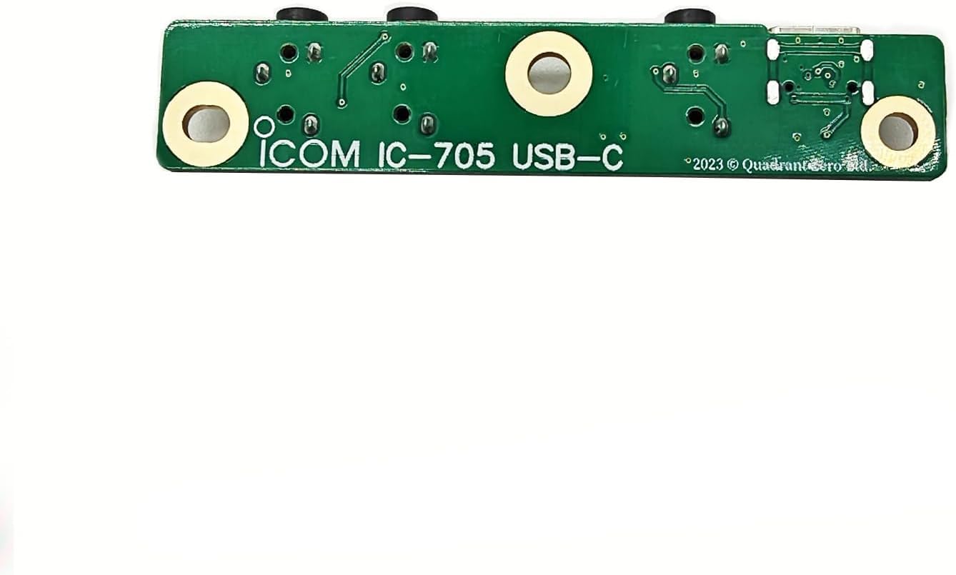 DIY Upgrade Kit Compatible with ICOM IC-705 USB Type-C Socket PCB