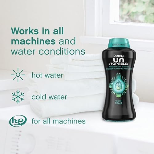 Downy Unstopables Laundry Scent Booster Beads For Washer, Fresh Scent, 20.1 Oz #TOP1
