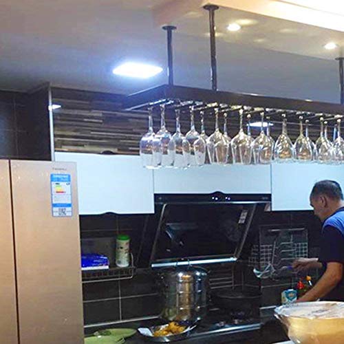 Porte-bouteilles de vin de prestige MU en métal pour verres à pied