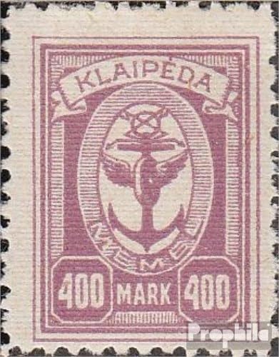 Memelgebiet 157 unmounted Mint/Never hinged ** MNH 1923 Port MEMEL (Stamps for Collectors)