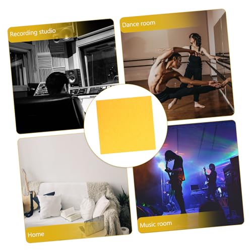 ibasenice 5Pcs Panel Acústico de Absorción Aislante de Pared de Fieltro Durable para Reducción de Ruido en Hogar y Oficina miniatura 3