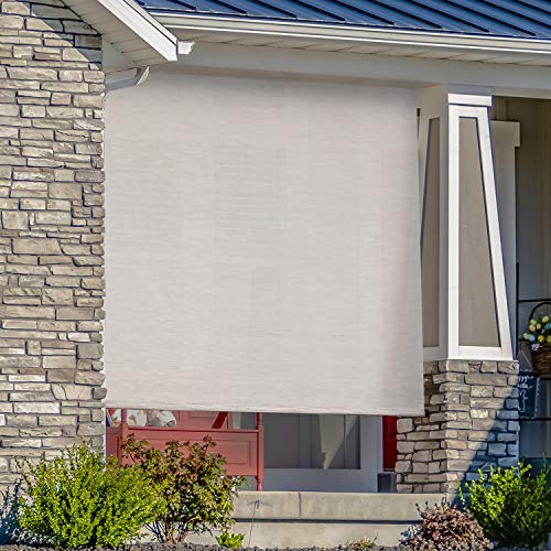 Keystone Fabrics E70.68.30 Premium Outdoor Sun Shade, 6' Wide X 8' Drop, Maui #TOP2