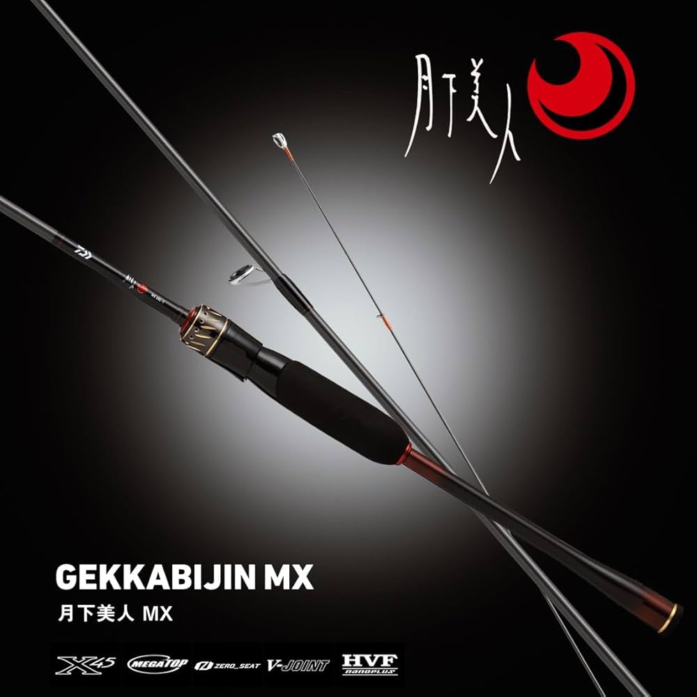 Amazon.co.jp: ダイワ(DAIWA) メバルロッド 月下美人 MX 68L－T