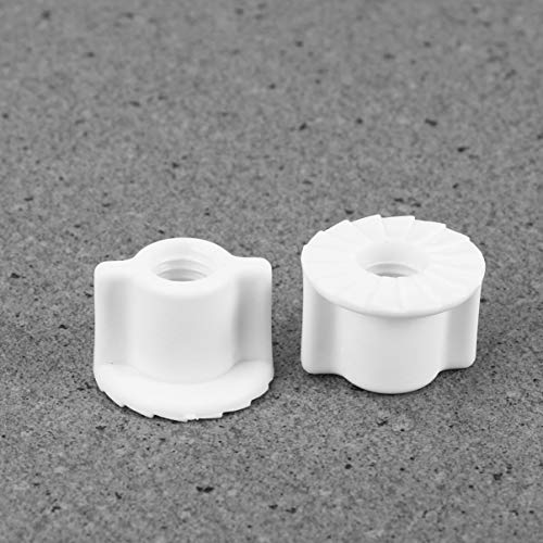 Angoily 4Pcs Dobradiça Assento Do Vaso Sanitário Conjunto Dobradiça Assento Do Vaso Sanitário de Plá