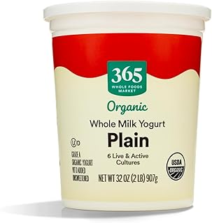 365 by Whole Foods Market, Yogurt Plain Organic, 32 Ounce