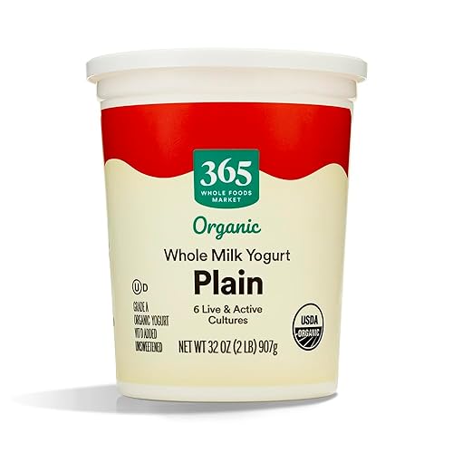 365 by Whole Foods Market, Yogurt Plain Organic, 32 onzas
