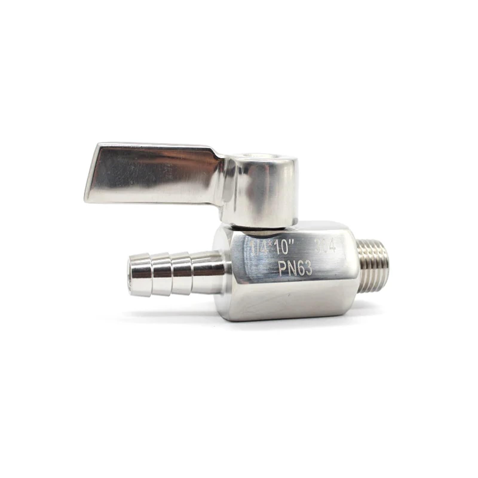 1 zawór kulowy ze stali nierdzewnej 1/8 1/4 3/8 1/2 3/4 (3I4 cali x 20 mm 255 g)