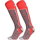 WEIERYA Men Women Ski Socks Thick Warm Cotton Skiing Socks for Winter Sports Outdoor Cold Weather, 2