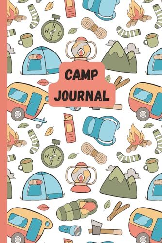 Camp Journal: A Notebook for Campers to Reflect, Record, and Revisit Their Outdoor Adventures | Adults and Teens | 50 pages | 6x