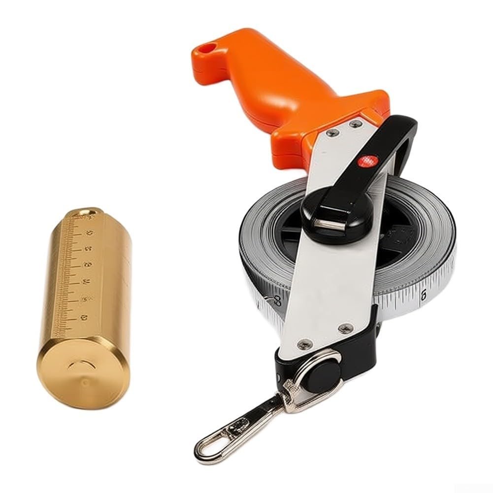 Cinta Medición Industrial para acero Carbono 30cm Giratoria Cinta(15m)