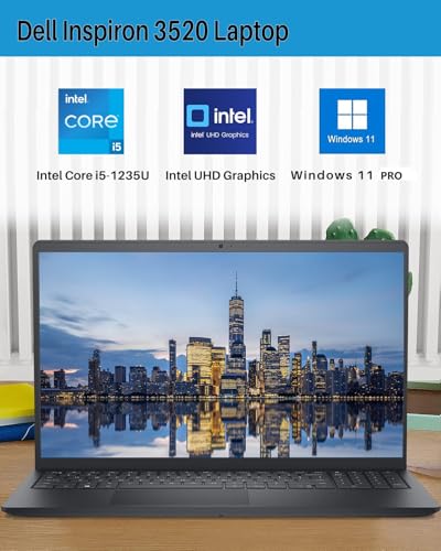 Dell Inspiron 15 3520 Laptop for Business, with Office Pro Lifetime License, 15.6" FHD+ Touch Screen, Intel 10-Core i5-1235U, 32 GB RAM, 1 TB SSD, Windows 11 Pro, Wi-Fi 6, w/Jawfoal Accessories - Image 5