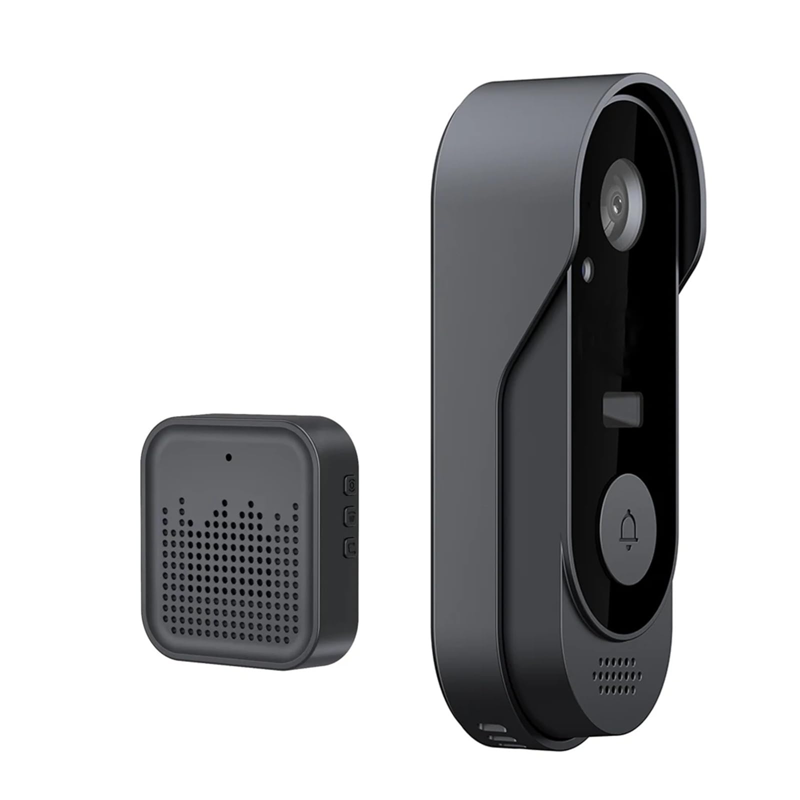 Doorbell Camera, Timbre con cámara WiFi, videoportero HD for Exteriores, inalámbrico, Resistente al Agua, protección de Seguridad
