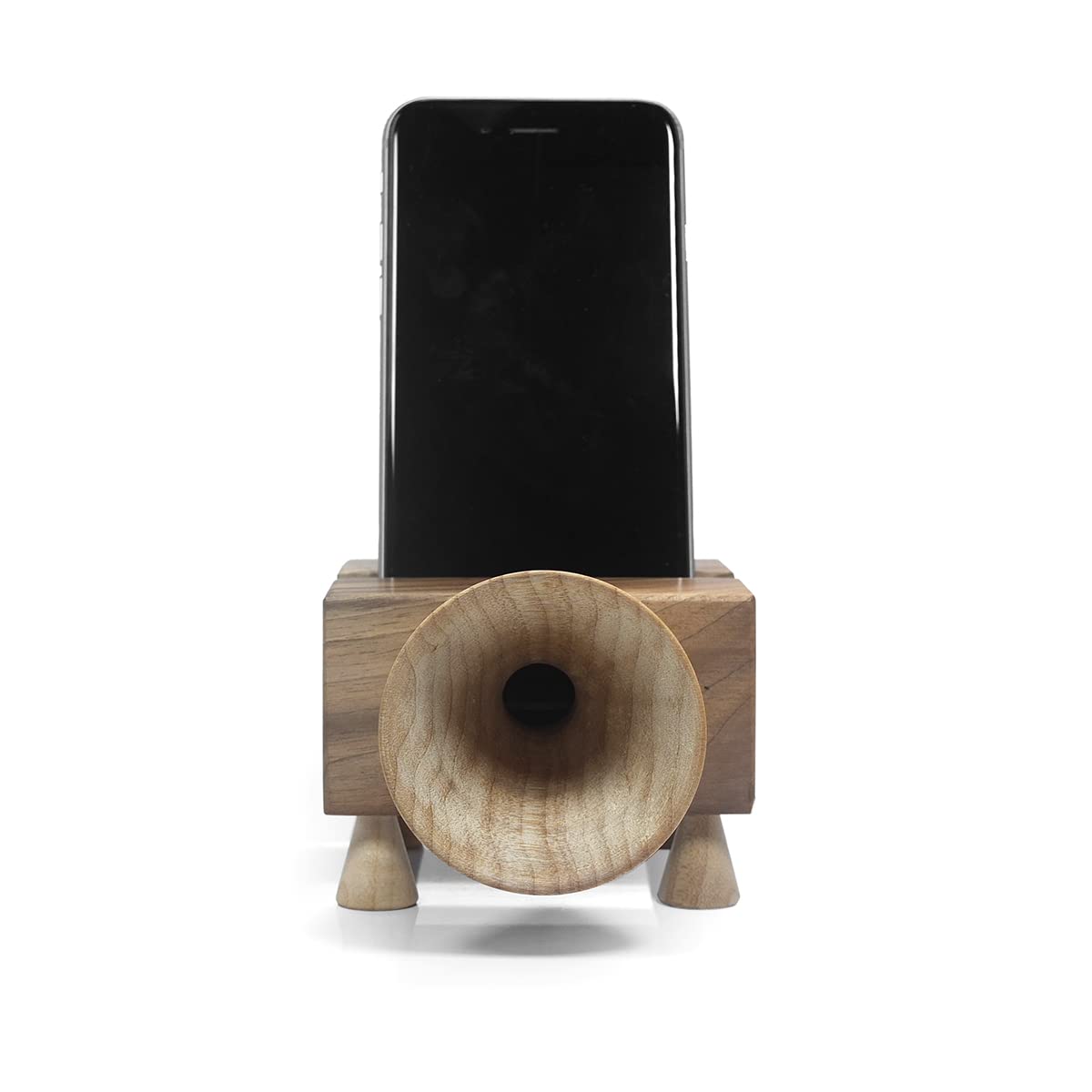 SUPPORT DE TÉLÉPHONE Amplificateur Son Pour Bureau En Bois Enfants