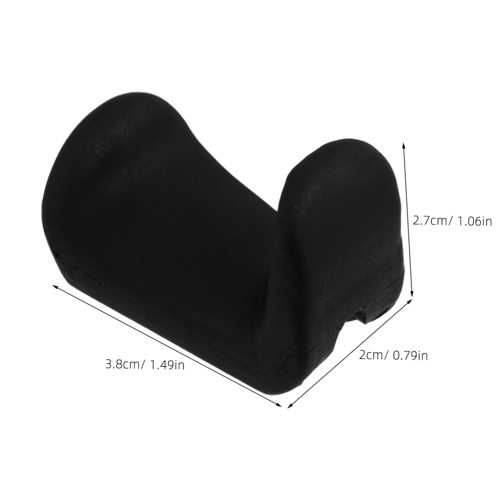 BESPORTBLE Clarinet Supplies Rubber Finger Rest Adjustable Design Improve Your Instrument Sound