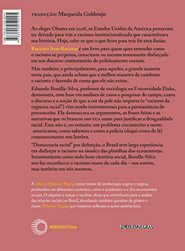 Racismo sem racistas: O racismo da cegueira de cor e a persistência da desigualdade na América