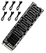 Produktbild M.2 NVME SATA 3.0 Karte 6 Ports mit 6 SATA Kabeln, 6 Gbps SATA Controller M.2 Express Karte mit Low Profile Halterung, Boot als Systemfestplatte, Unterstützung für 6 SATA 3.0-Geräte