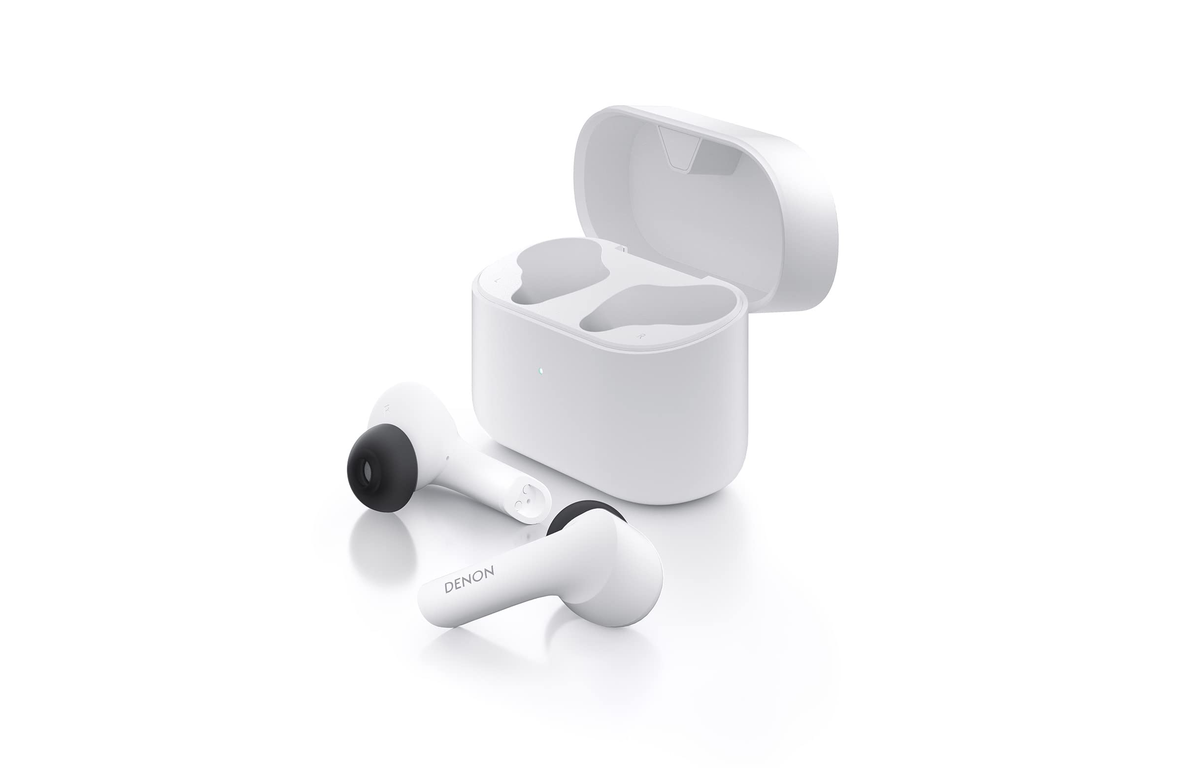 Denon AH-C630W kabellose In Ear Kopfhörer mit Bluetooth, Soundmaster-Tuning und bis zu 18 Stunden Akkulaufzeit, weiß, AHC630WWTEM