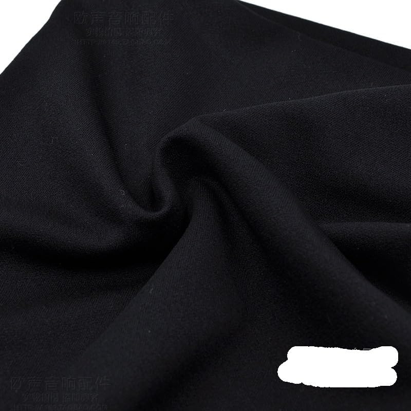 Speaker Grill Cloth， Speaker mesh Cover Cloth Black Speaker mesh dustproof Cloth Audio Surface Cloth HiFi Accessories high-end Sound-Transparent Cloth Black fine Cloth