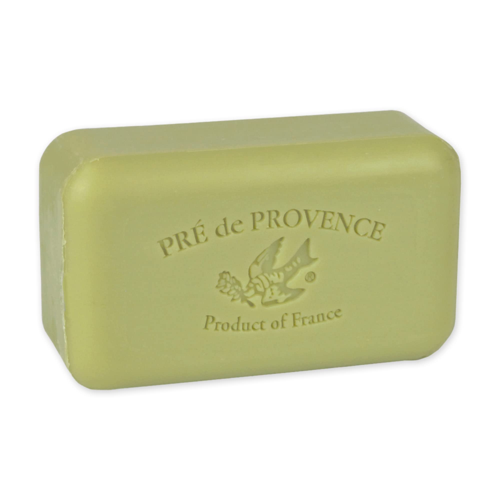 Pre de Provence Artisanal Soap Bar, Natural French Skincare, Enriched with Organic Shea Butter, Quad Milled for Rich, Smooth & Moisturizing Lather, Green Tea, 5.3 Ounce