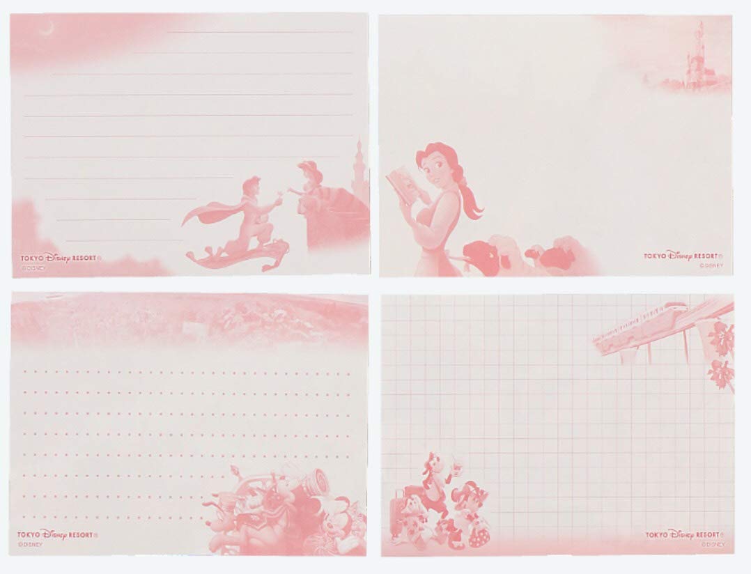 Amazon.co.jp: ミッキー＆フレンズ メモ メモ帳 10絵柄 東京ディズニー