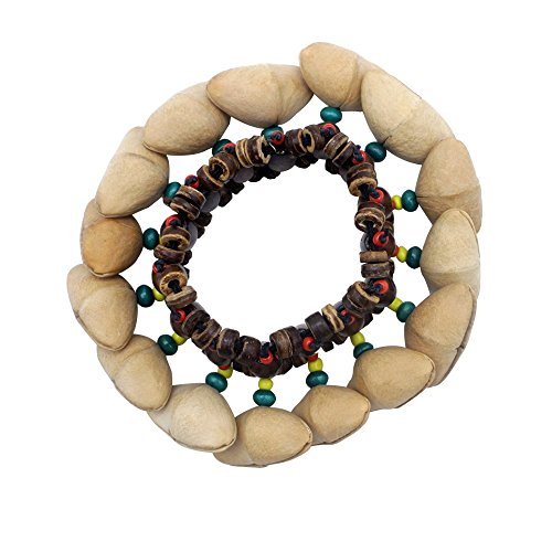 Mowind MW022 African Tribal Style Nuts Shell Bracelet Dora Nut Handbell Percussion Accessories thumb #2