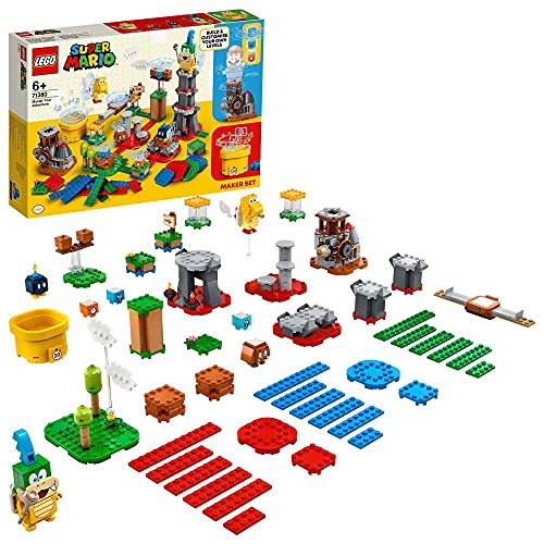 LEGO 71380 Super Mario Baumeister-Set für eigene Abenteuer, Erweiterungsset, baubares Spiel
